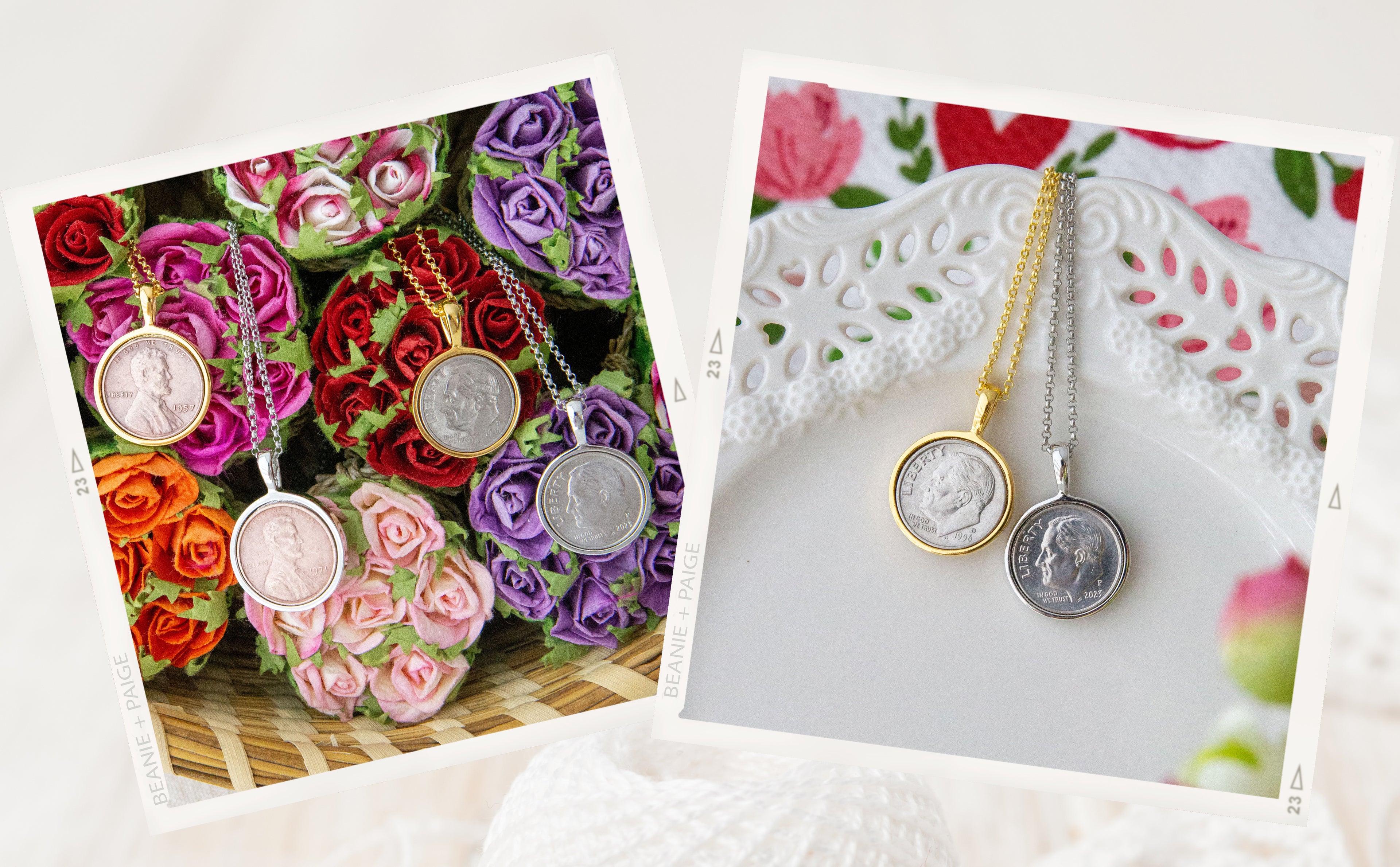 full Collection of Personalized Necklaces of each of the necklaces we sell